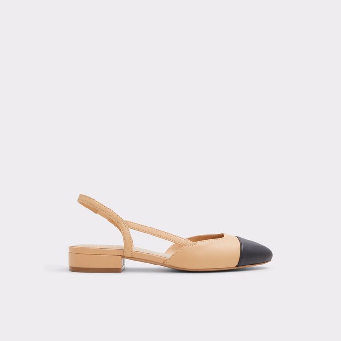 Zapatos de salón planos en beige - CLEMENTINNE
