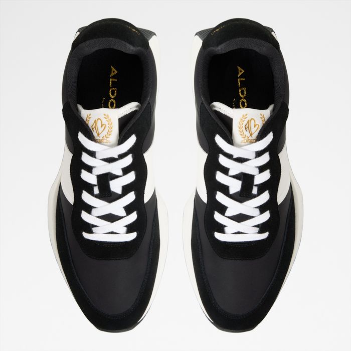 Zapatillas en piel negro - CLUBKICKS