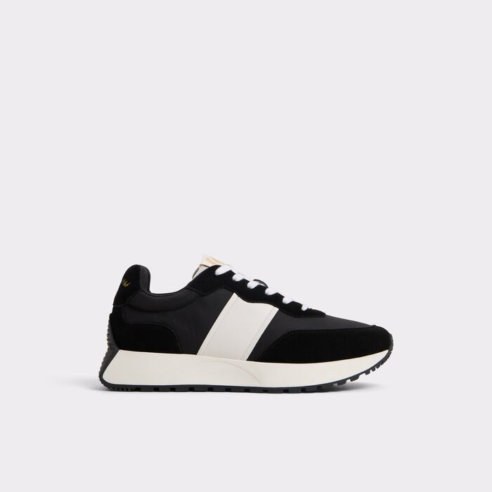 Zapatillas en piel negro - CLUBKICKS