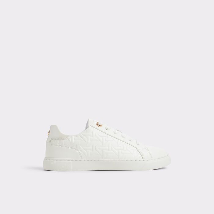 Sapatilhas rasas em branco - CLUBLUX