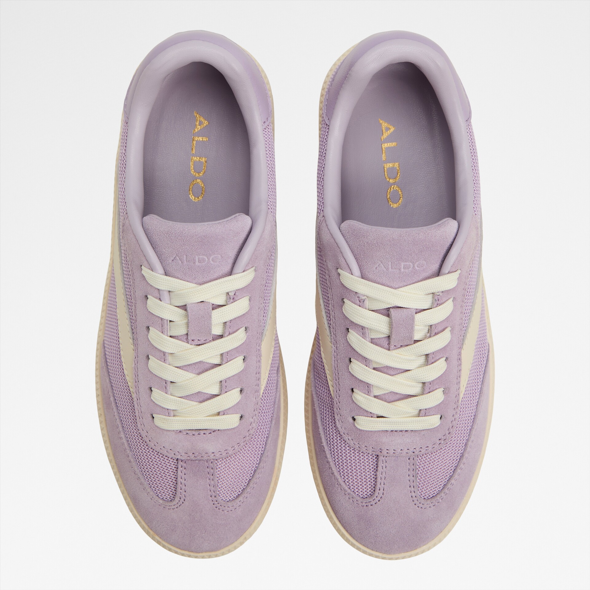 Lava Zapatos De Mujer Color Lila Zapatillas Planas En Lila CLUBSTYLE