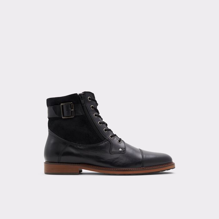 Botas em pele preto - CONSTANTINE