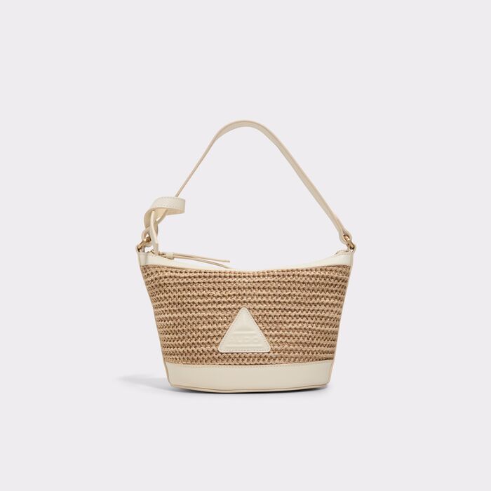 Bolso de hombro en beige - CONTANY
