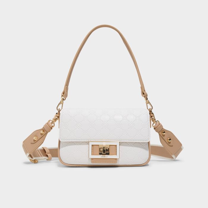 Bolso de hombro en blanco - COPPELIA