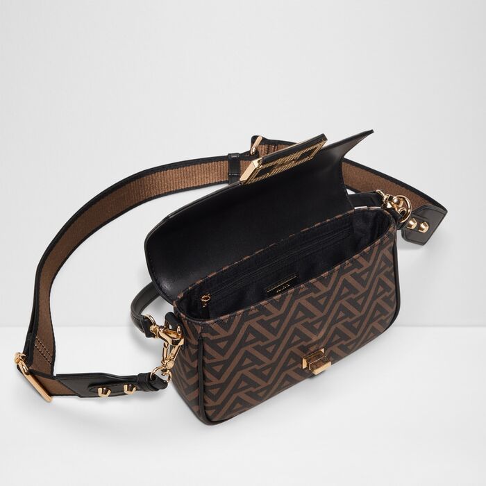 Bolso de hombro en marrón - COPPELIA