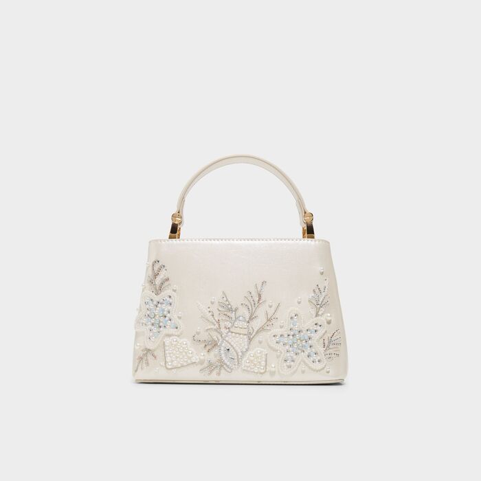 Bolso de mano en blanco - CORALUNA