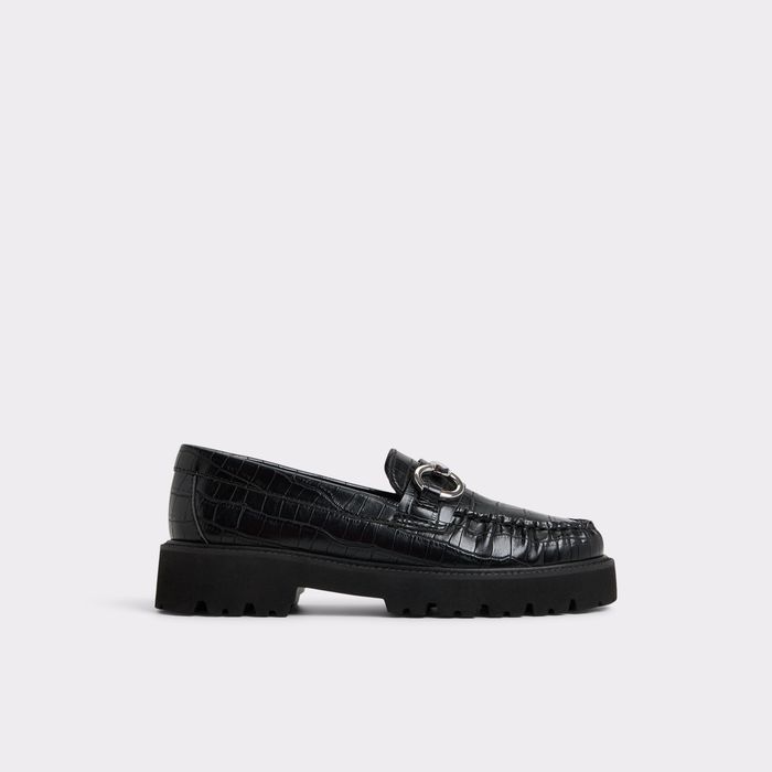 Mocasines planos en negro - DANROSE