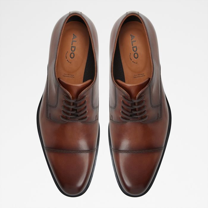 Sapatos clássicos em pele castanho - DAVANTE
