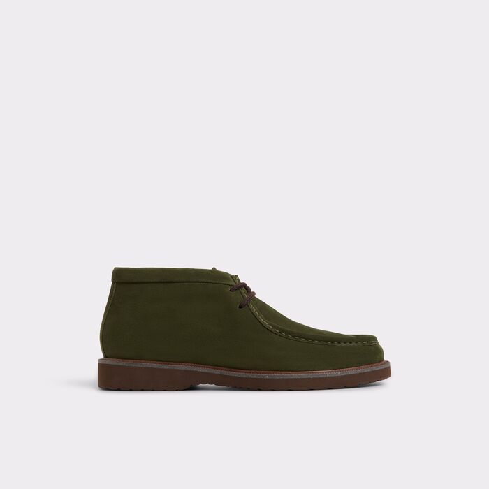Botas em pele verde - DAVIE
