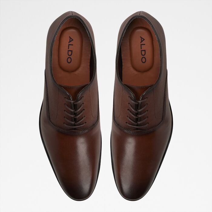 Sapatos clássicos em pele castanho - DENNIS