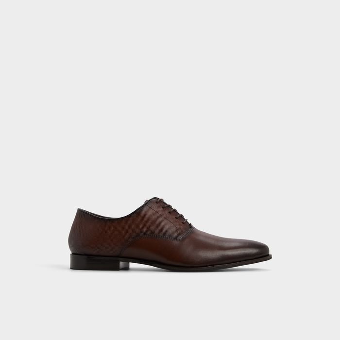 Sapatos clássicos em pele castanho - DENNIS
