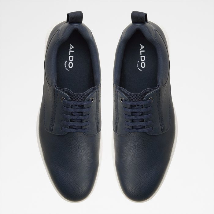 Zapatos de cordones en azul marino - DENZEL