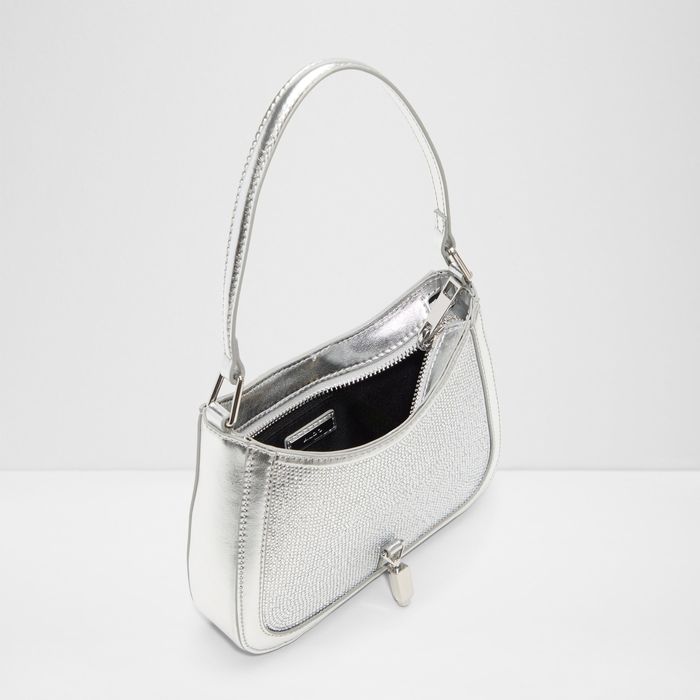 Bolso de hombro en plata - ELLEBLING