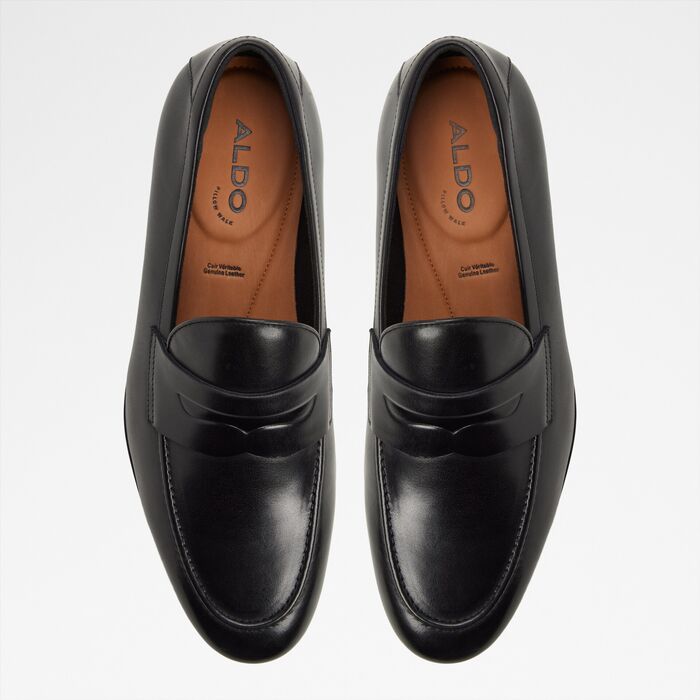 Mocasines en piel negro - ELVIS