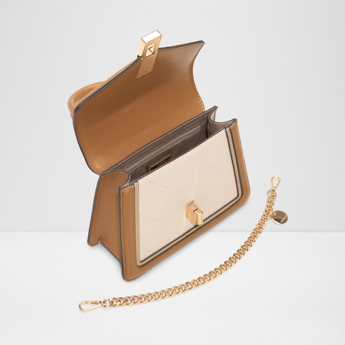 Bolso de mano en coñac - EMALINE