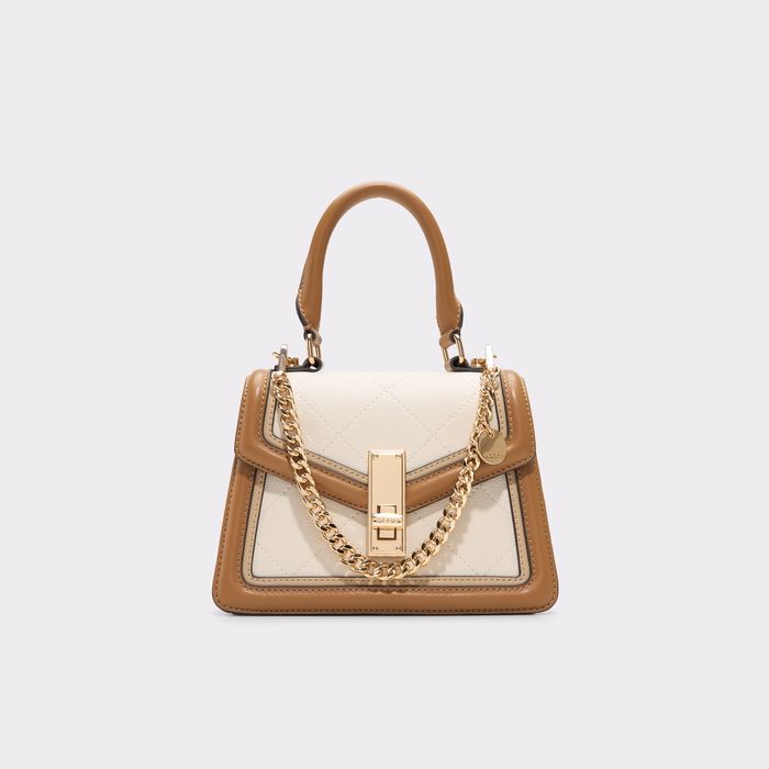 Bolso de mano en coñac - EMALINE