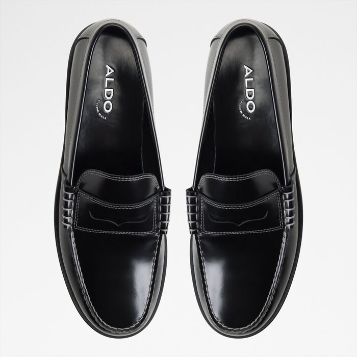 Mocassins em pele preto - EMIL