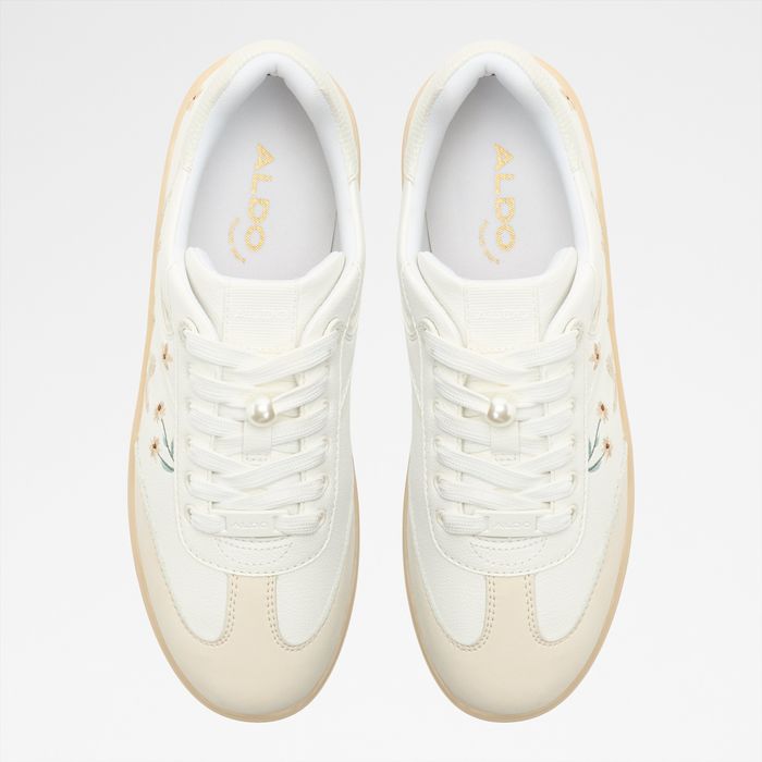 Zapatillas planas en blanco - ERILG