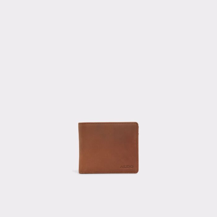 Carteira em pele cognac - ETHUWIN