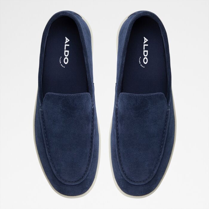 Mocasines en piel azul marino - ETON