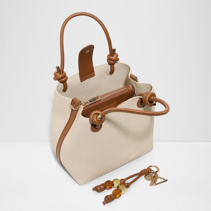 Bolso de mano en beige - EVALILLY