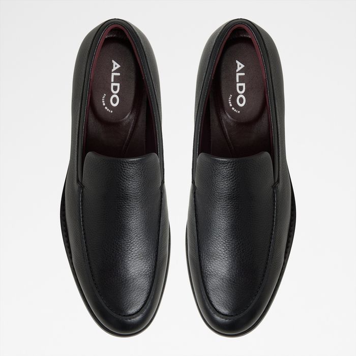 Mocasines en piel negro - FABIO