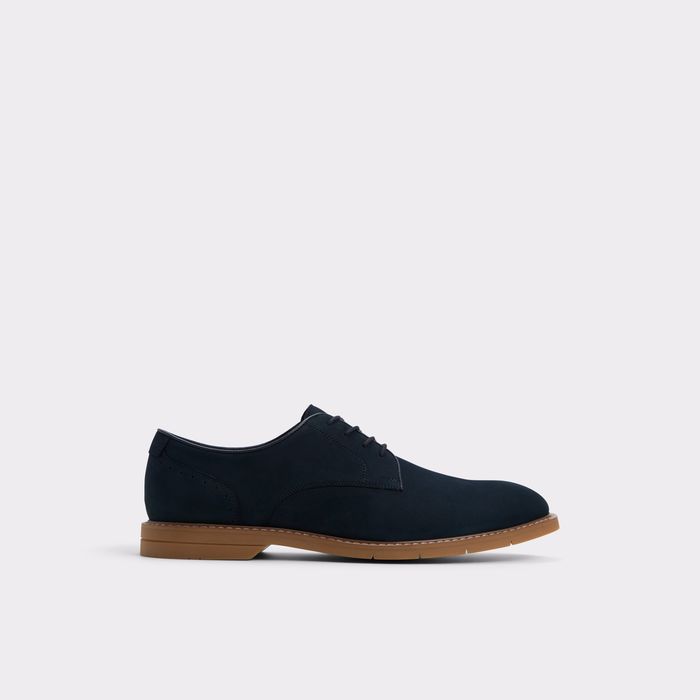 Sapatos casuais em pele azul marinho - FARO