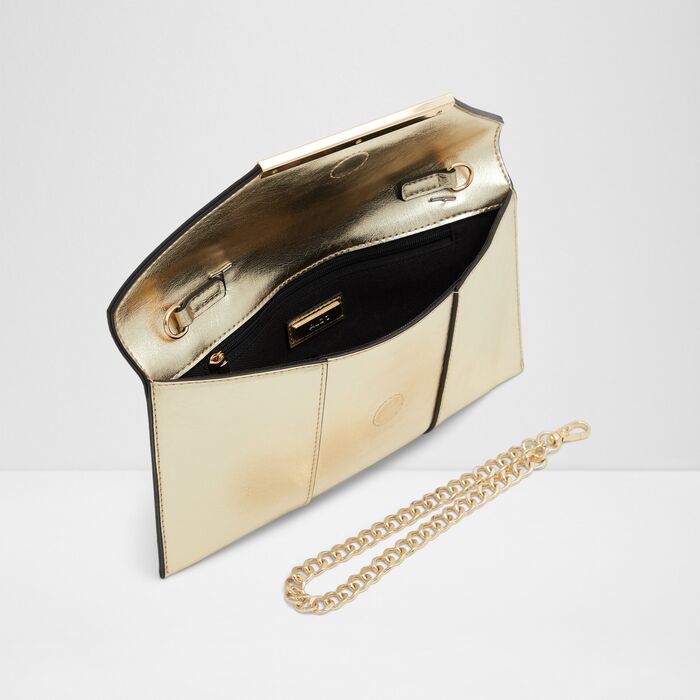 Bolso de mano en oro - FEILLE