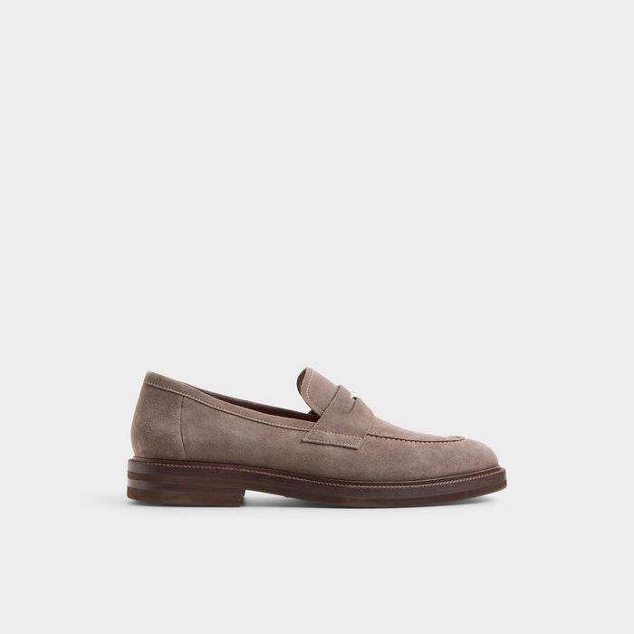 Mocassins em pele bege - FENSON