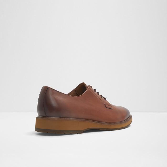 Sapatos casuais em pele cognac - FERGUSON