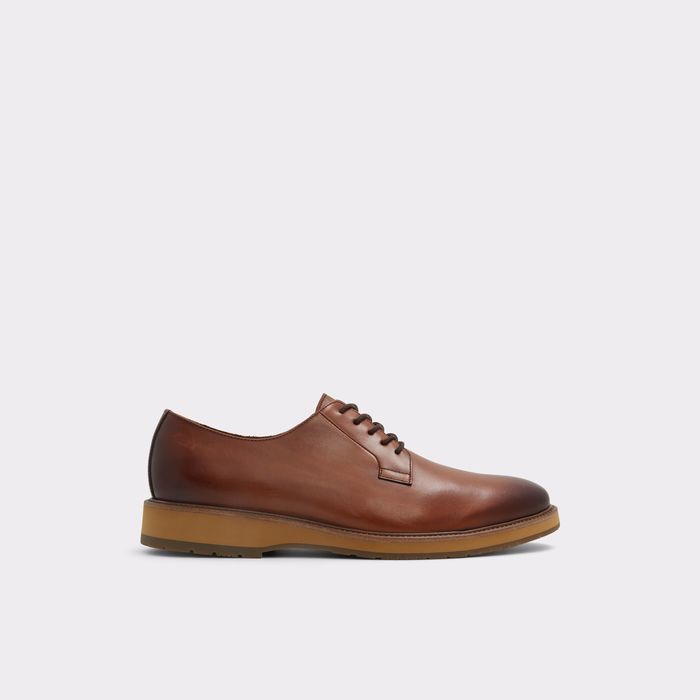 Sapatos casuais em pele cognac - FERGUSON