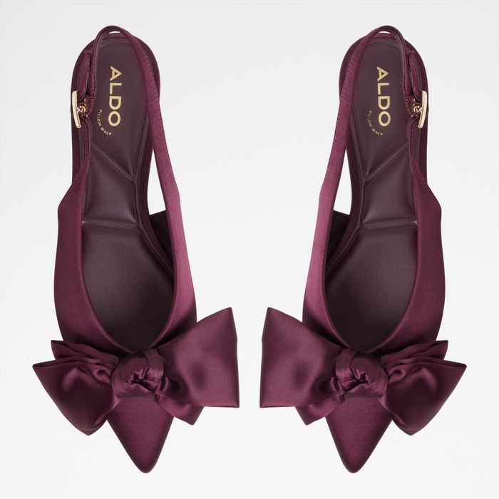 Zapatos planos en burdeos - FESTIVE