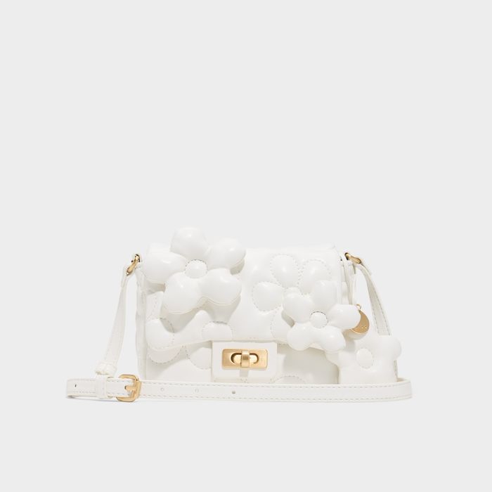 Bandolera en blanco - FFLOWERPUFFY