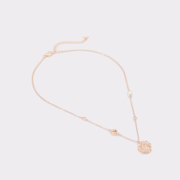 Collar en oro rosa - FLEURIE