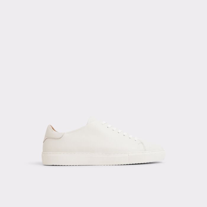 Zapatillas en piel blanco - FONZO