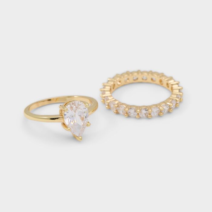 Anéis em dourado - FOREVERLOVE