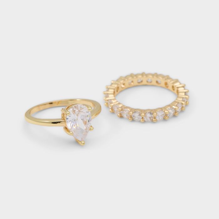 Anéis em dourado - FOREVERLOVE