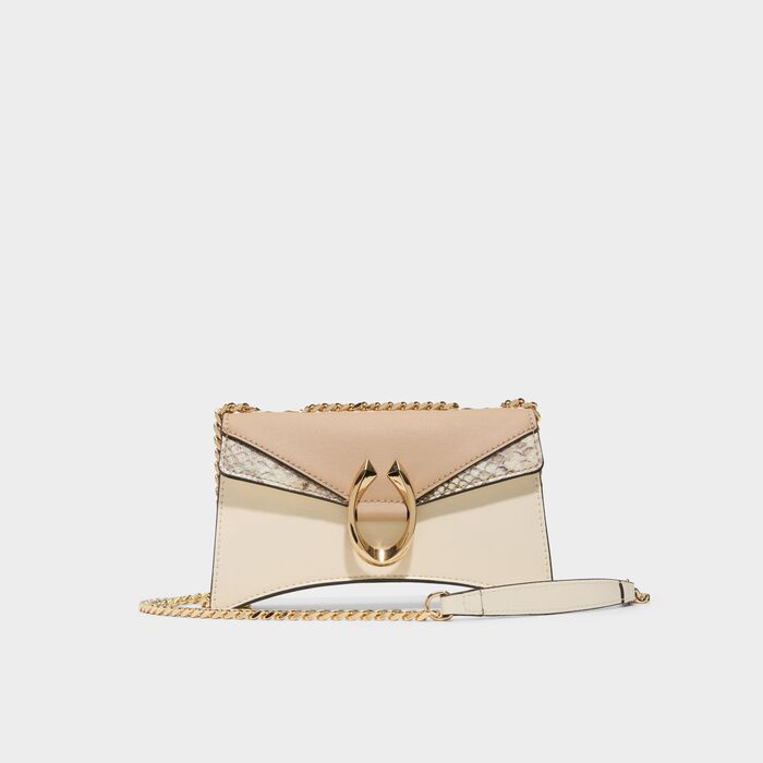 Bandolera en beige - FORTUNA