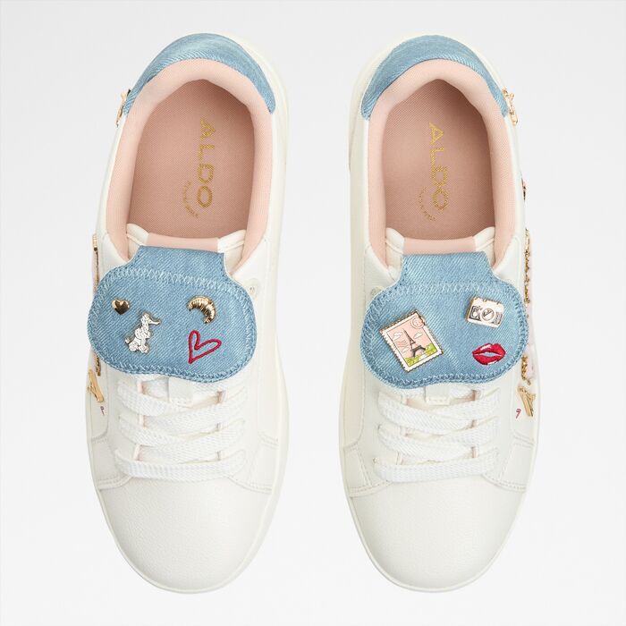 Zapatillas planas en blanco - FRENCHIE