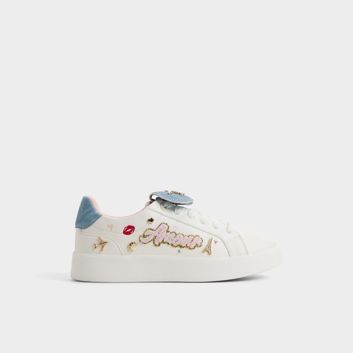 Zapatillas planas en blanco - FRENCHIE