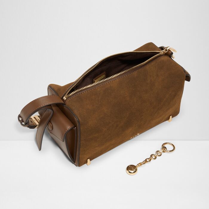 Bolso de hombro en marrón - GANEVA