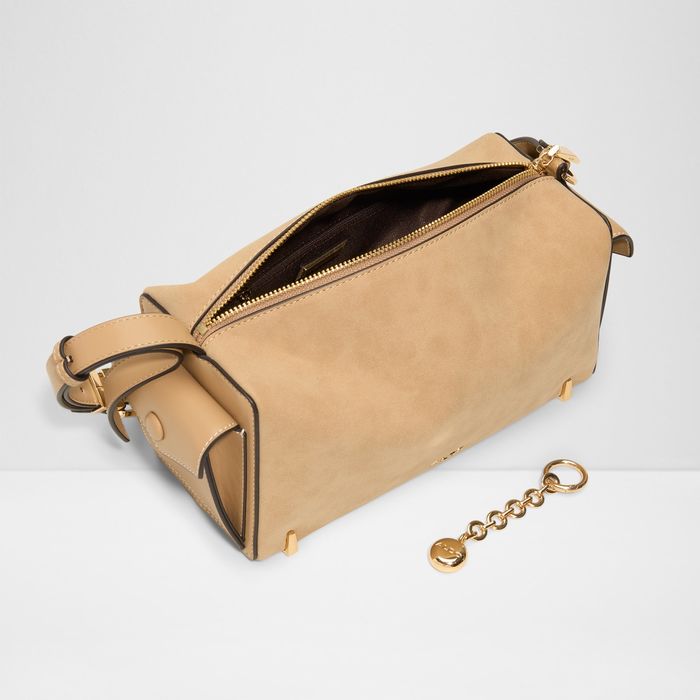 Bolso de hombro en beige - GANEVA