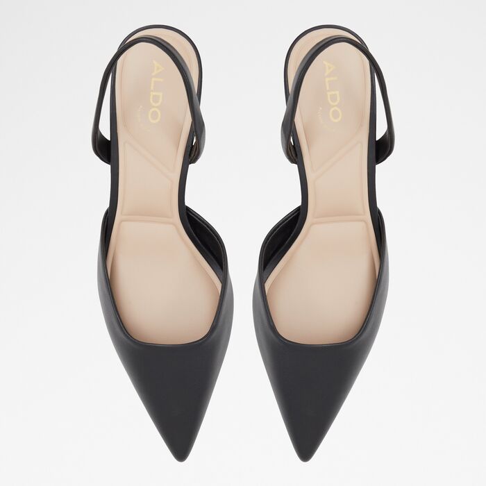 Sapatos em preto, salto em funil - GAVEDESSI