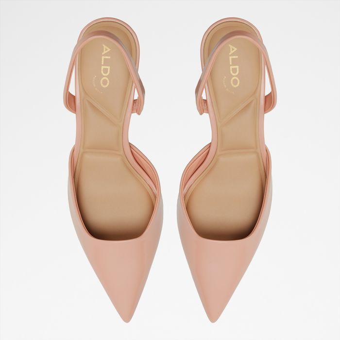 Sapatos em rosa, salto em funil - GAVEDESSI