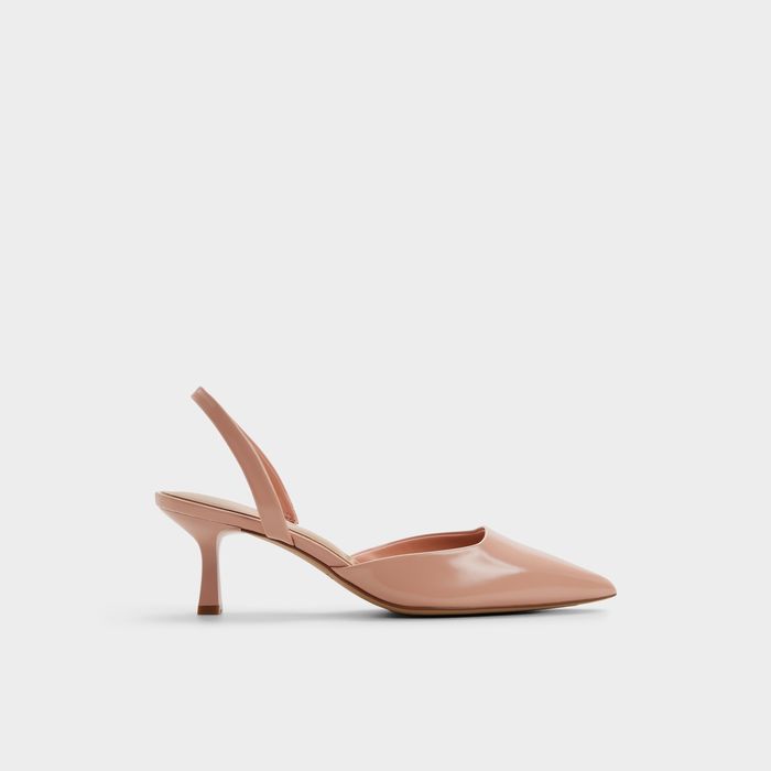 Sapatos em rosa, salto em funil - GAVEDESSI