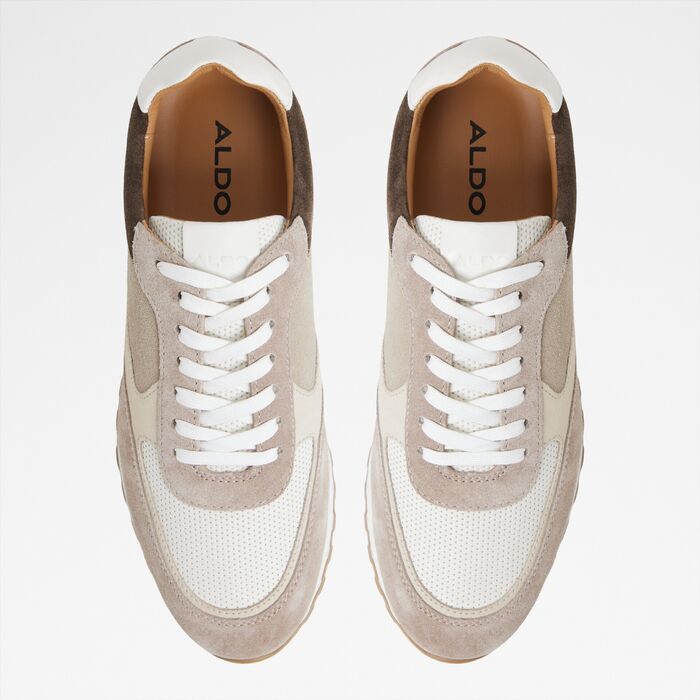 Zapatillas en piel beige - GORDO