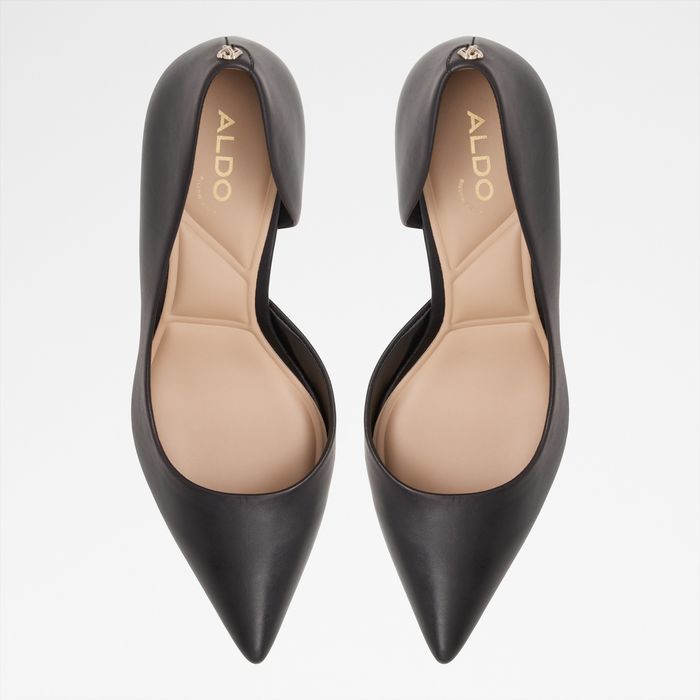 Sapatos em pele preto, salto em funil - GRAYWIEN