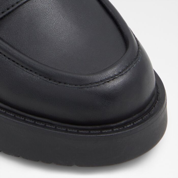 Mocassins rasos em preto - GRUNDGENS