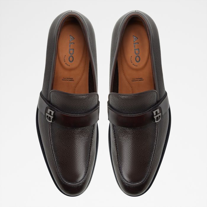 Mocassins em pele castanho - GULIO