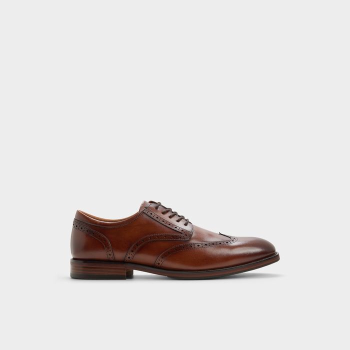 Sapatos clássicos em pele cognac - HARINGTON